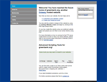 Tablet Screenshot of greenbank.org